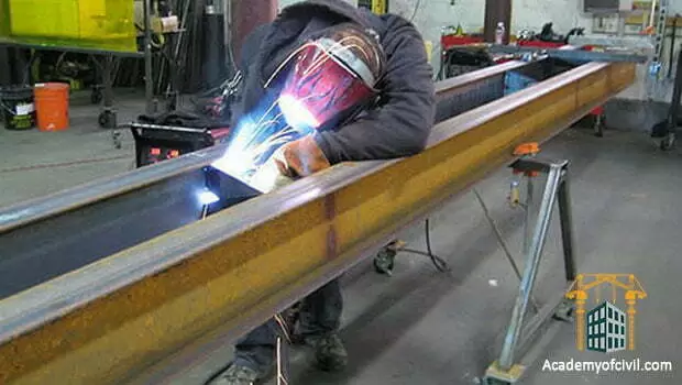 ساخت اسکلت فلزی در کارخانه
