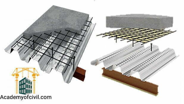 اجزای تشکیل دهنده سقف عرشه فولادی