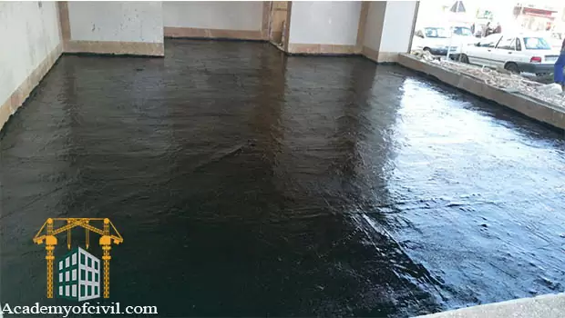 روش اجرای قیرگونی