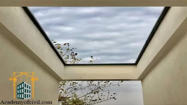 سقف کاذب شیشه ای