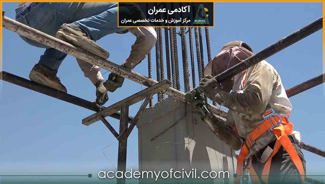 زیرسازی سقف جهت هم تراز کردن لوله