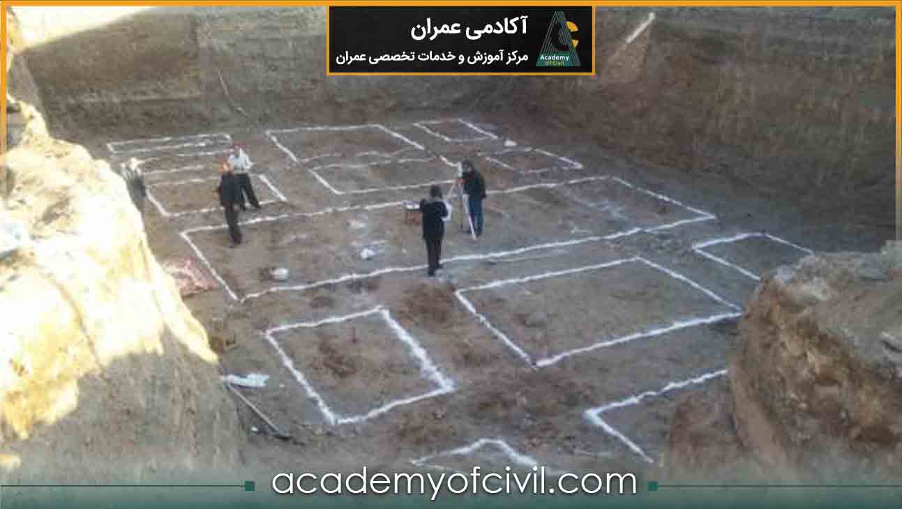 اجرای اسکلت بتنی