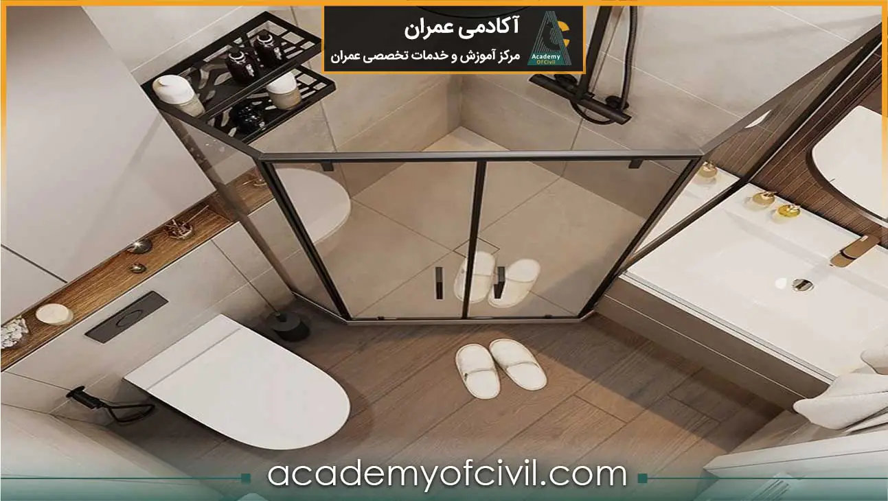 بازسازی سرویس بهداشتی با کمترین هزینه