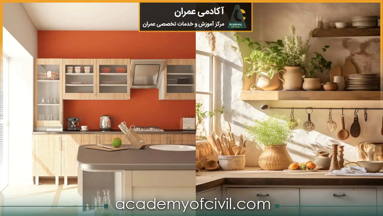 طراحی بازسازی آشپزخانه های قدیمی