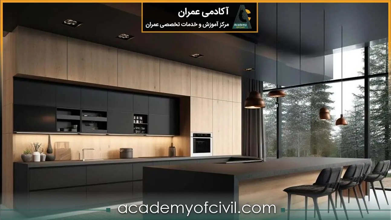 طراحی آشپزخانه مدرن