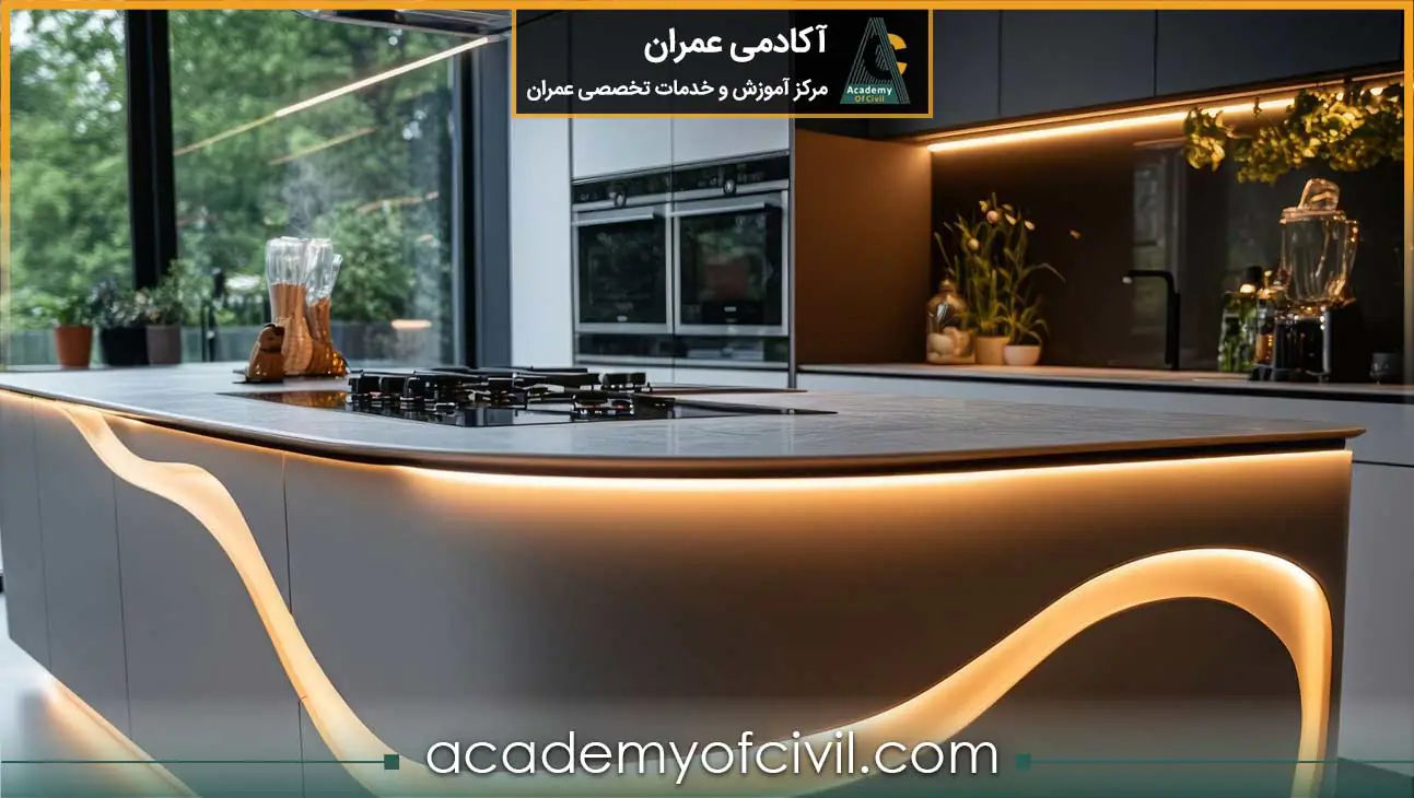 بازسازی اپن آشپزخانه