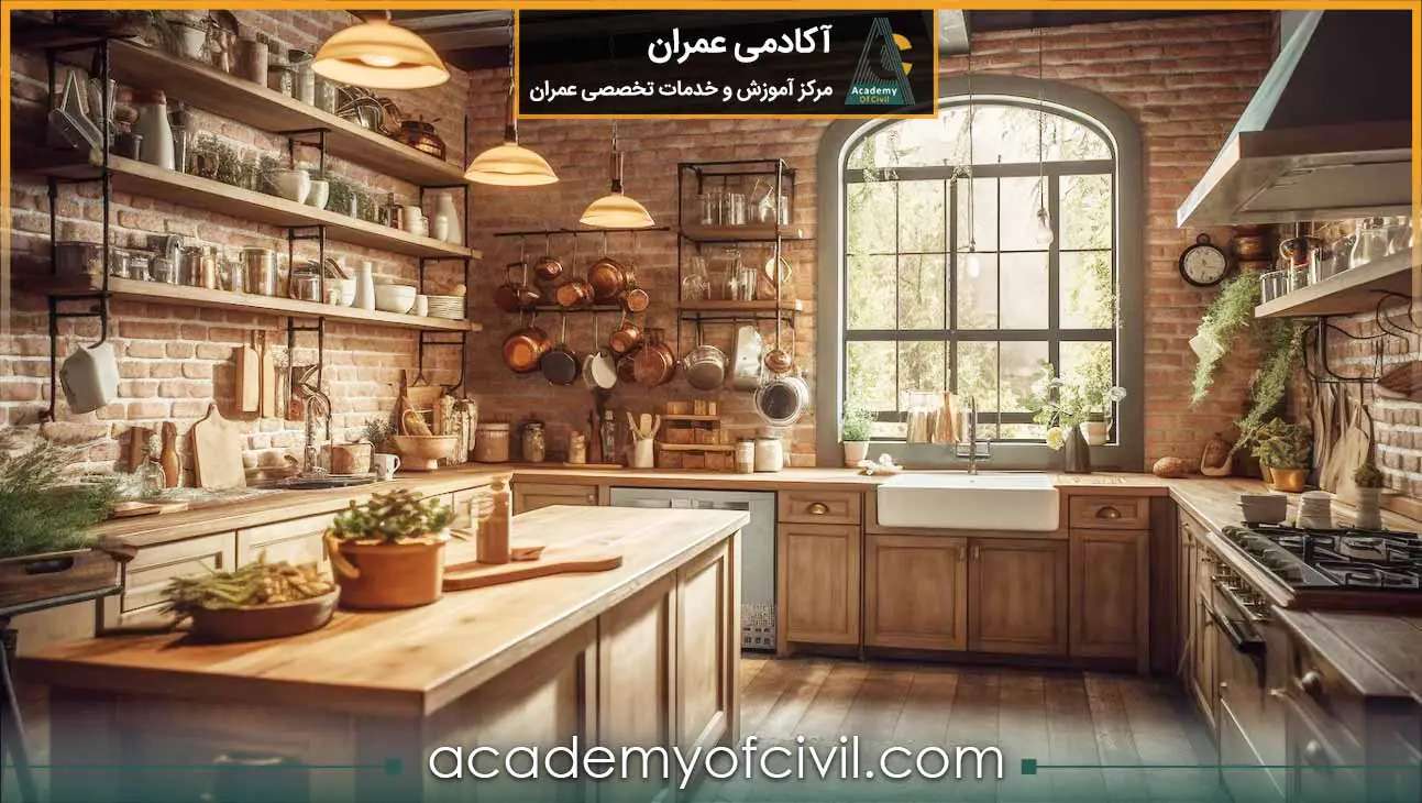 بازسازی آشپزخانه ایرانی