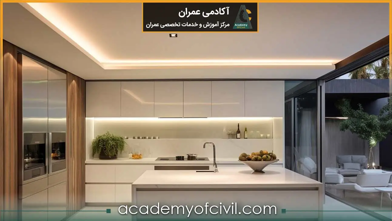 عکس بازسازی آشپزخانه