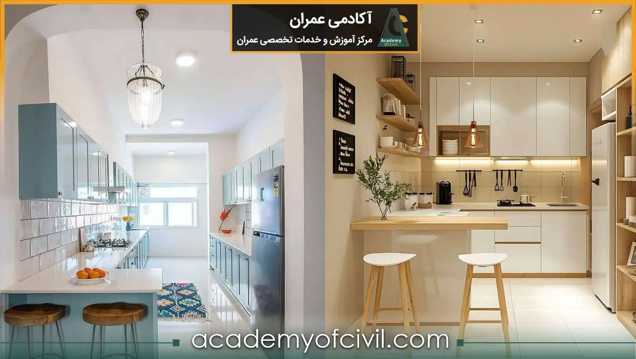 بازسازی آشپزخانه کوچک