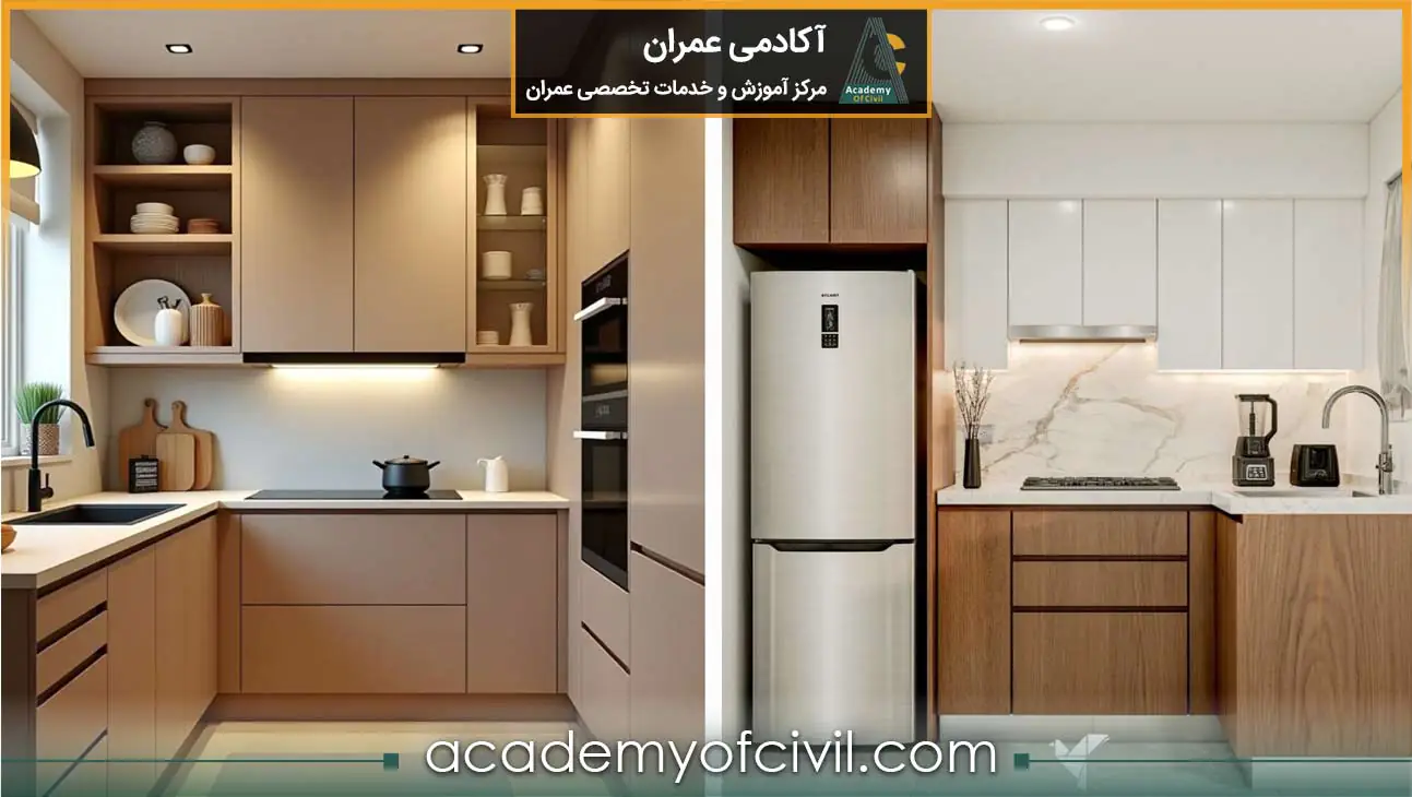 بازسازی آشپزخانه های کوچک