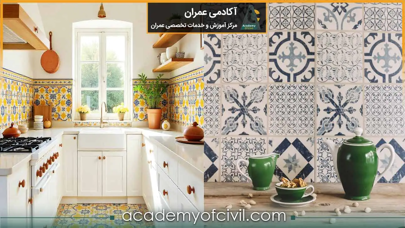 بازسازی کاشی اشپزخانه