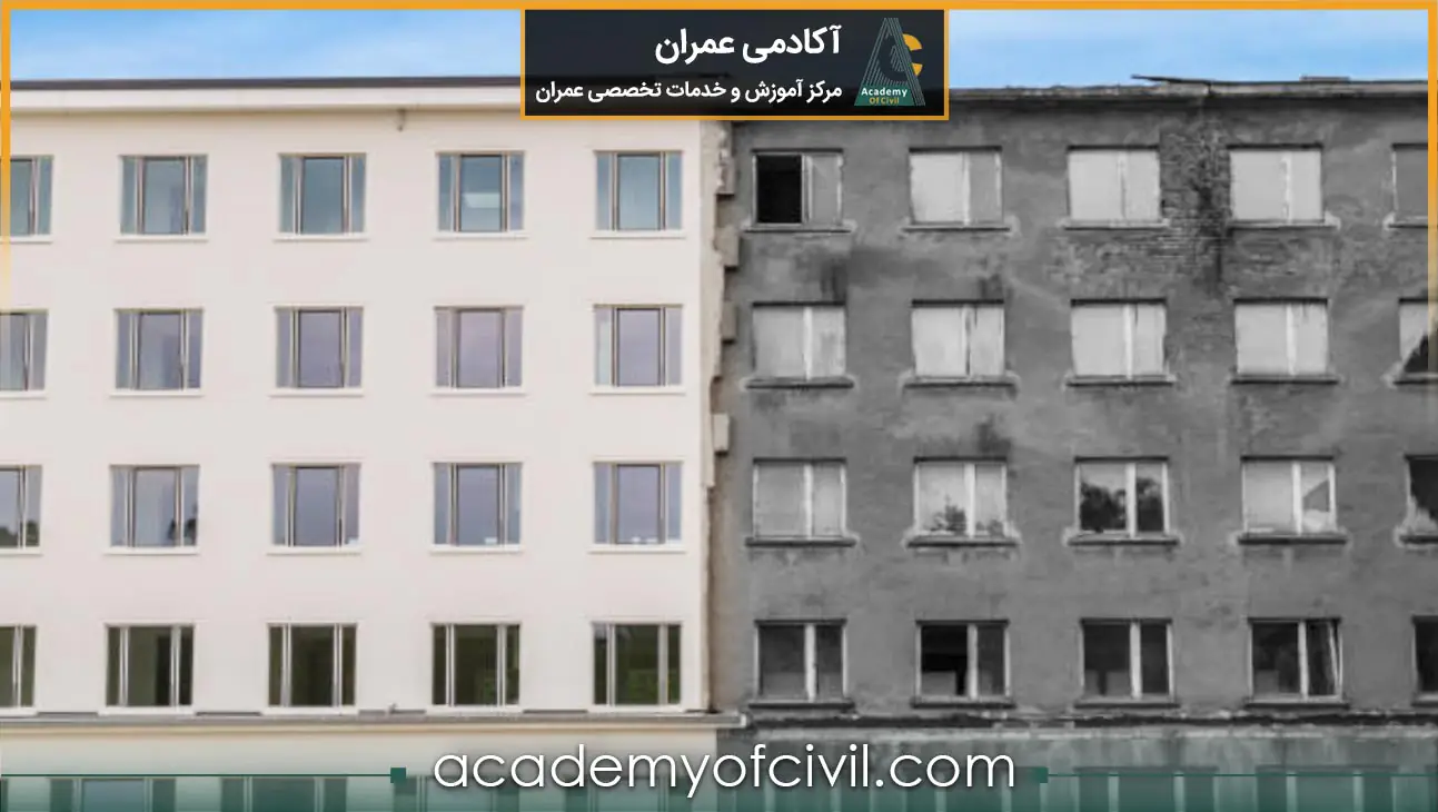 بازسازی نما ساختمان