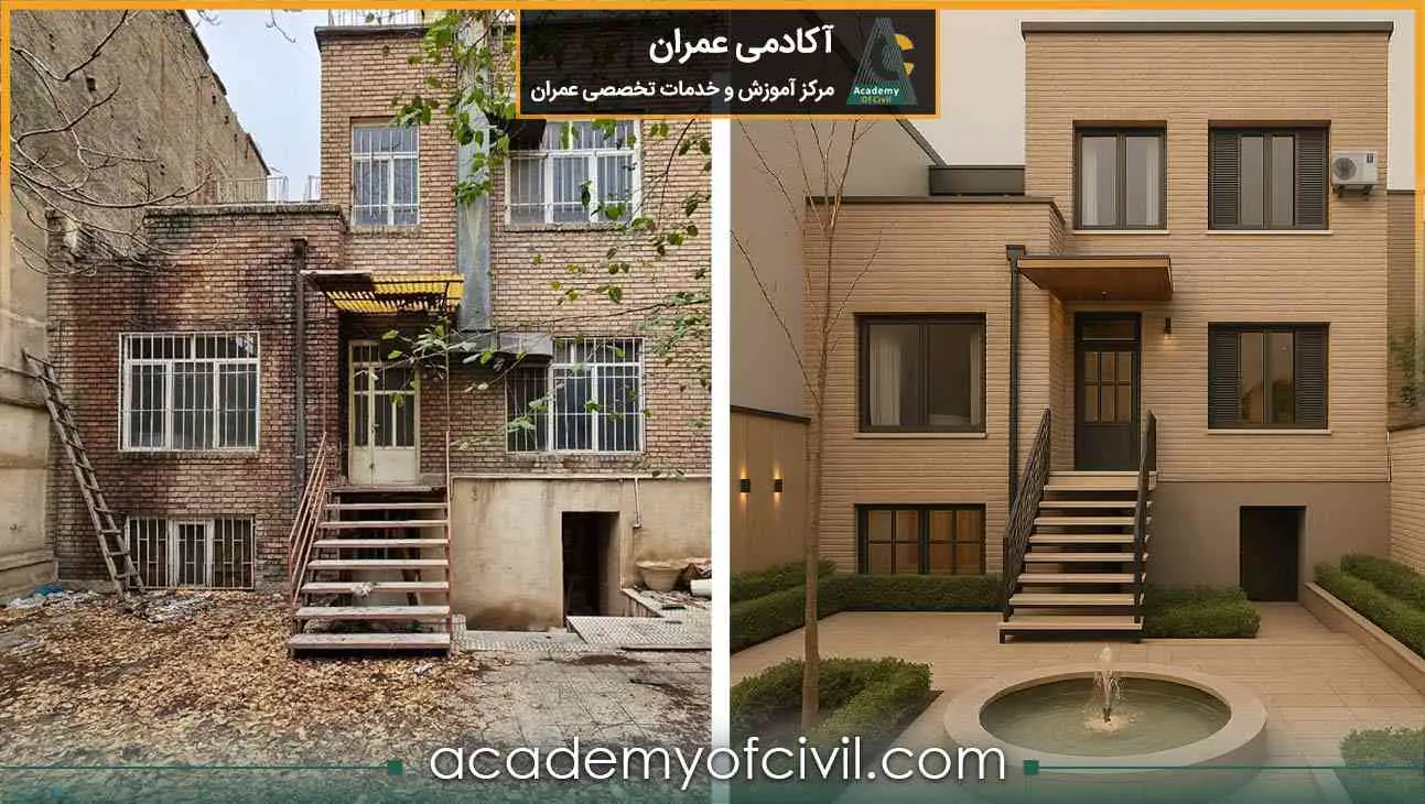 بازسازی خانه کلنگی