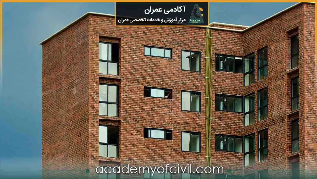 نمای آجری