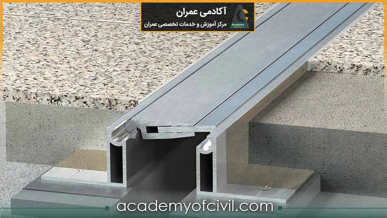 درز انبساط در ساختمان بتنی