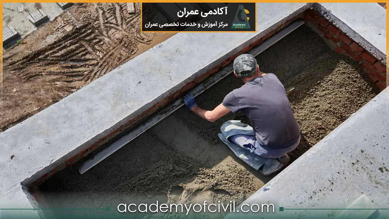 کف سازی روی خاک